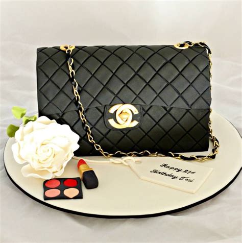 chanel bag cake pinterest|Chanel bag cake cut out.